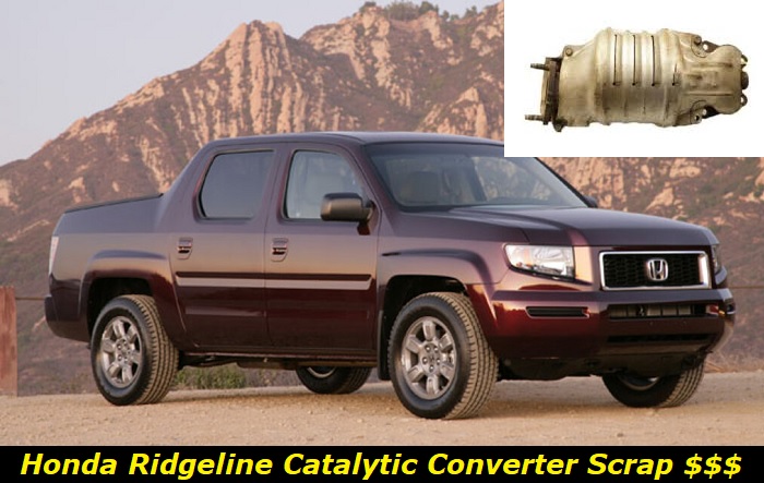 ridgeline cat converter scrap price